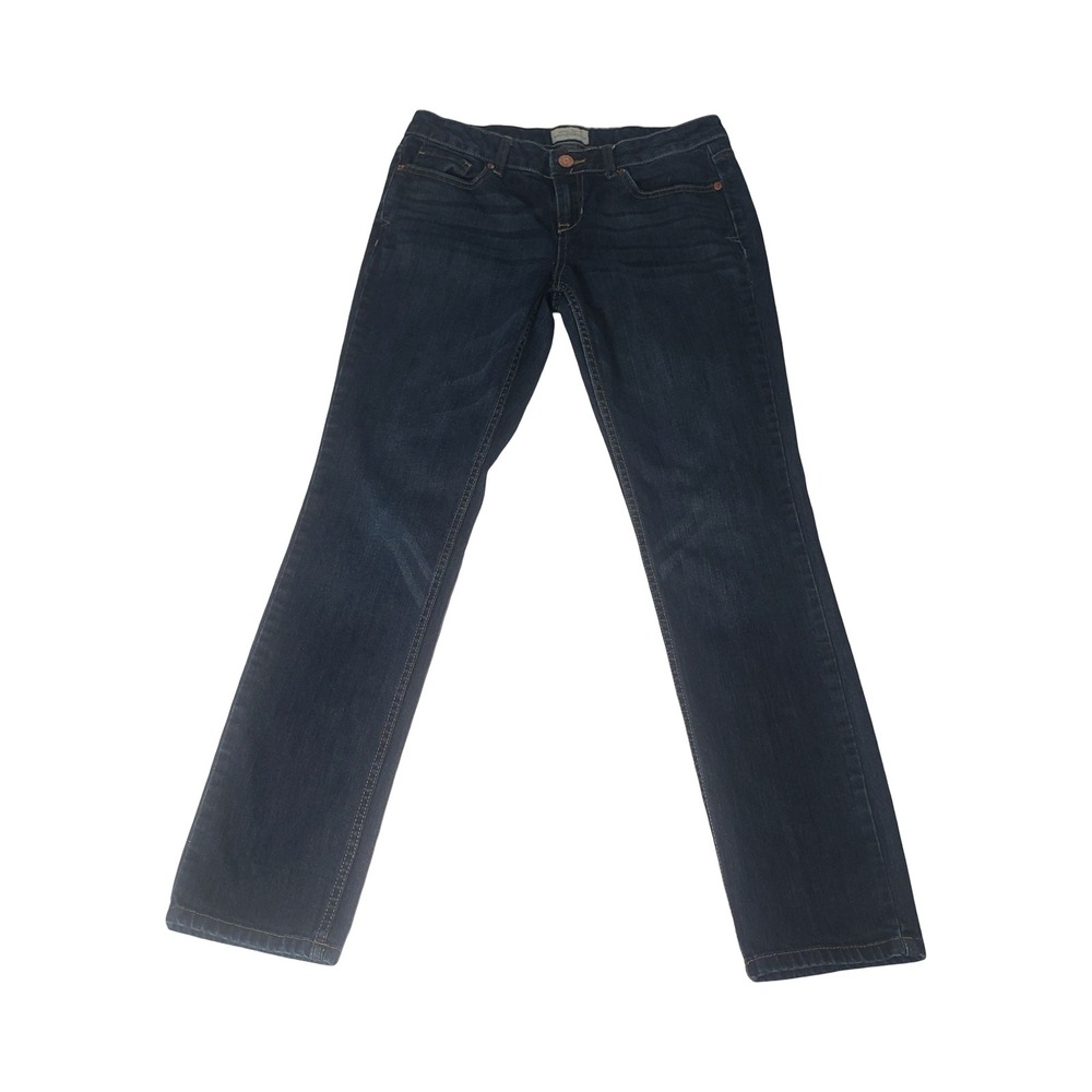 Aeropostale Bayla Skinny Jeans Dark Wash Blue Low Rise Stretch Denim 9/10 Reg